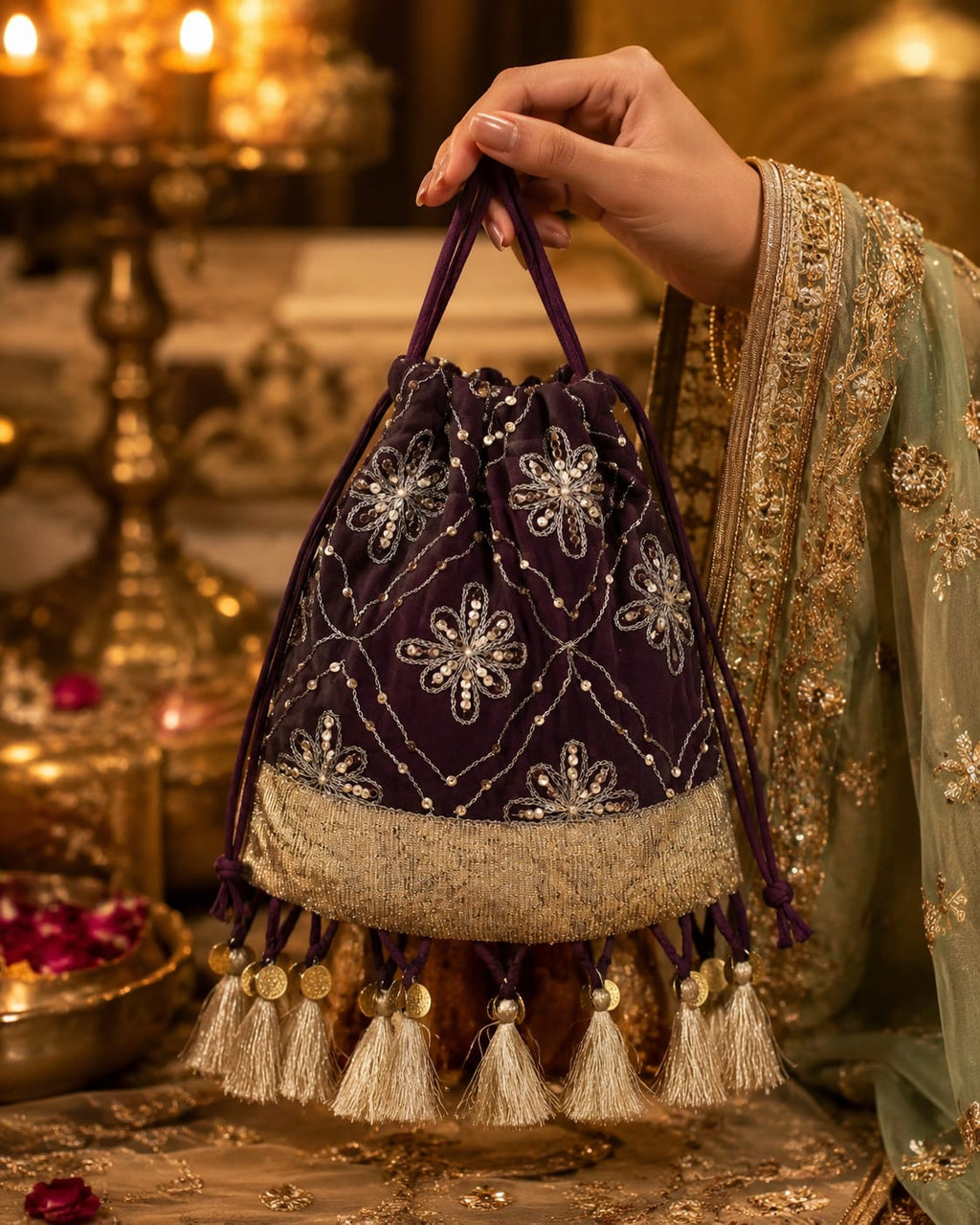 Noor Amethyst Potlis